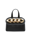 JW ANDERSON WOMEN'S SMALL CHAIN LID LEATHER TOP HANDLE BAG,400015460756
