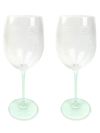 Michael Wainwright Panthera Clear 2-piece Wine Glass Set