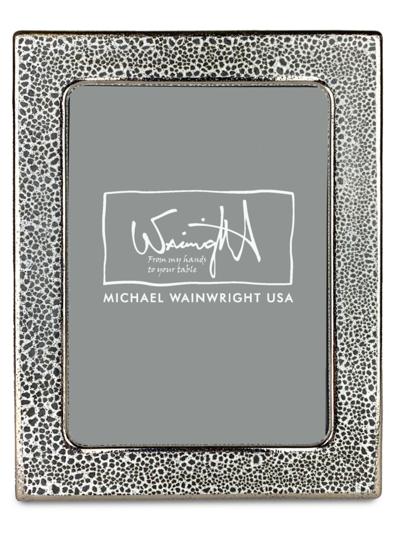 Michael Wainwright Panthera Platinum 5 X 7 Picture Frame In Gray