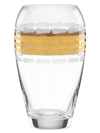 Michael Wainwright Truro Glass Vase In Gold