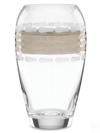 MICHAEL WAINWRIGHT TRURO PLATINUM GLASS VASE,400015284635