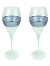 MICHAEL WAINWRIGHT PANTHERA INDIGO 2-PIECE PROSECCO GLASS SET,400015284650