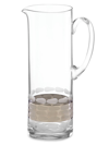 Michael Wainwright Truro Platinum Glass Pitcher In Gray