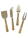 Michael Wainwright Panthera Gold Cheese Set In Gold