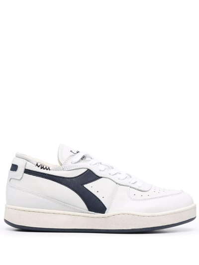 Diadora Low-top Lace-up Trainers In Weiss