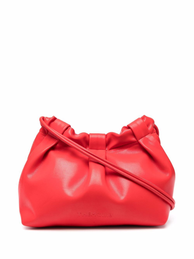 Themoirè Theis Shoulder Bag In Red