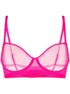 Maison Close Hot Pink Bra In Pink