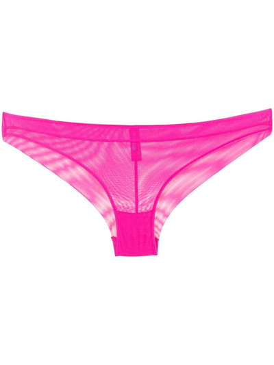 Maison Close Hot Pink Briefs In 粉色