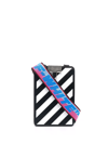 OFF-WHITE DIAG STRIPE PHONE BAG