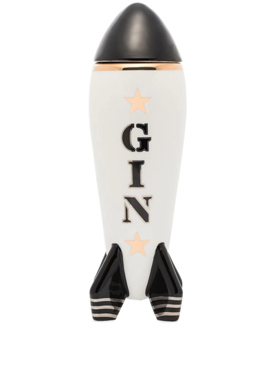 Jonathan Adler Gin Rocket Decanter 677ml In White