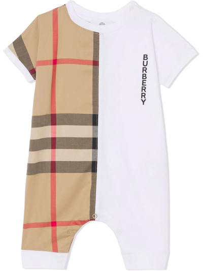 BURBERRY 经典格纹连体衣