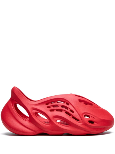 Adidas Originals Yeezy Foam Runner "vermillion" Sneakers In Red