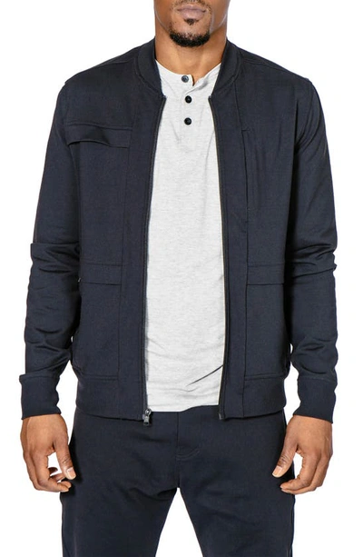 Public Rec Crosstown Performance Bomber Jacket In Black