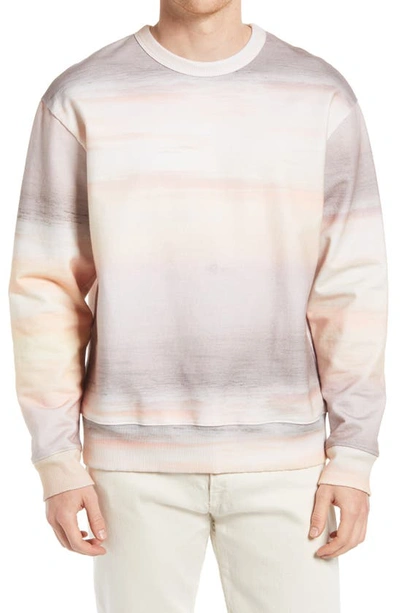 Ag Arc Sweatshirt In Sunset Dream Multicolor
