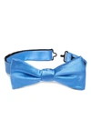 NORDSTROM SOLID SILK BOW TIE,1MB9-8001