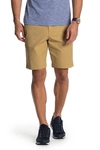 Original Penguin Stretch Cotton Twill Shorts In Kelp