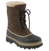Sorel Caribou Shearling-lined Leather Boots In Brown