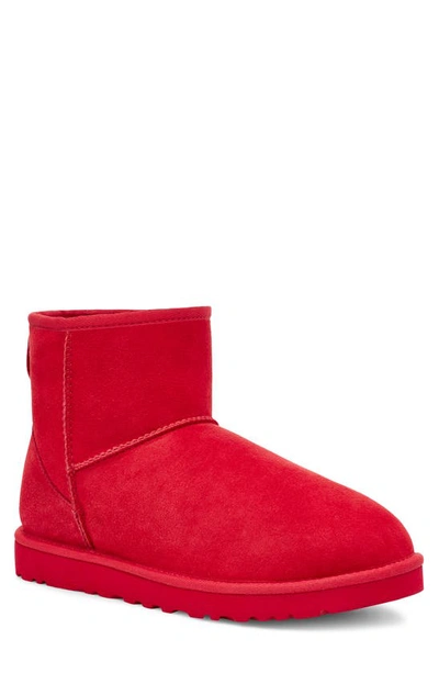 Ugg Classic Mini Boot In Samba Red