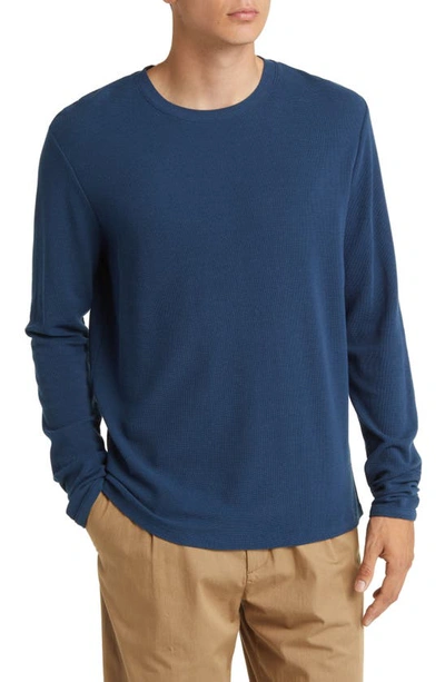 Nn07 Clive 3323 Slim Fit Long Sleeve T-shirt In Ocean