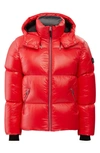 Mackage Kent Water Repellent Down Puffer Jacket In Punch