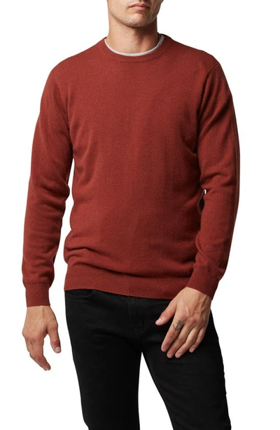 Rodd & Gunn - Cox Road Chunky Crew Neck Knit In Garnet Red Ep1011