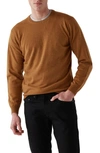 Rodd & Gunn Queenstown Wool & Cashmere Sweater In Mustard