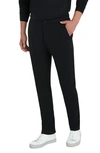 Bugatchi Comfort Stretch Cotton Pants In Black