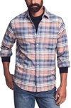 Faherty The Movement Plaid Flannel Button-up Shirt In Autumn Plaid