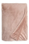 Unhide Cuddle Puddles Plush Throw Blanket In Rosy Baby