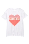 Nordstrom Kids' Graphic Tee In White Heart
