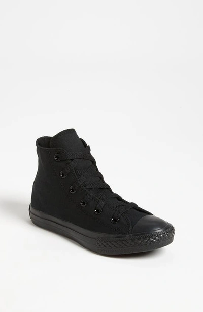 Converse Kids' Chuck Taylor® All Star® High Top Sneaker In Black/ Black