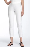 Eileen Fisher Crepe Ankle Pants In White