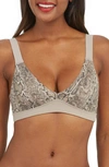 Spanxr Spanx(r) Bra-llelujah! Unlined Bralette In Neutral Snake