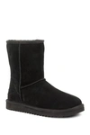 Koolaburra By Ugg Classic Faux Shearling Short Boot In Blk