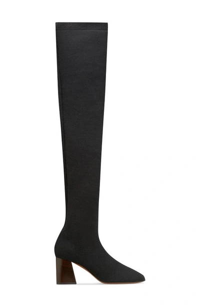 Neous Lepus Over-the-knee Knit Boots In Black