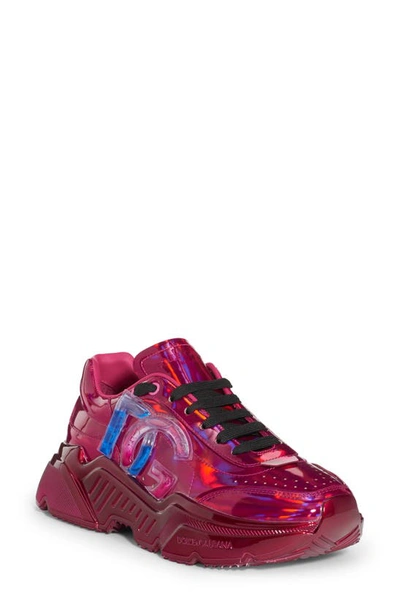 Dolce & Gabbana Daymaster Sneaker In Fuchsia