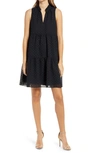 Lilly Pulitzerr Novella Sleeveless Dress In Onyx Eyelet