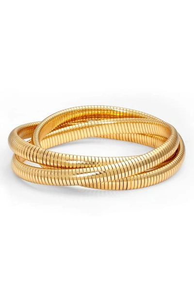 Gas Bijoux Infinity Bracelet In Gold