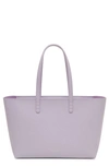 MANSUR GAVRIEL SMALL LEATHER ZIP TOTE,WS21H011KF