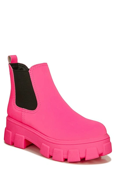 Circus By Sam Edelman Darielle Platform Chelsea Boot In Neon Pink