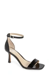 Vince Camuto Enella Ankle Strap Sandal In Black