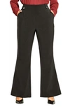City Chic Trendy Plus Size Tuxe Luxe Pants In Black