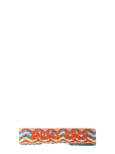 Label K Braided Fabric Bracelet In Multicolour