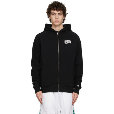 Billionaire Boys Club Black Small Arch Logo Zip Hoodie