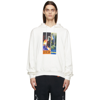 HERON PRESTON WHITE SPLIT HERONS HOODIE