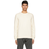 Sunspel Crew-neck Cotton Sweatshirt In Cream