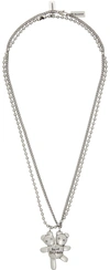 Marc Jacobs Heaven Silver Friendship Necklace Set In 040 Silver