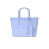 Carmen Sol Miriam Micro Mini Tote In Baby-blue