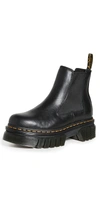 Dr. Martens Audrick 27148001 Black Leather Platform Chelsea Boot Zogg258 In Black
