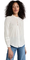 FAHERTY WILLA TOP WHITE,FAHER30396